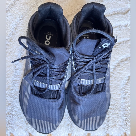 ON Cloudnova Void Black Sneakers In Sz. 8 - Picture 3 of 9